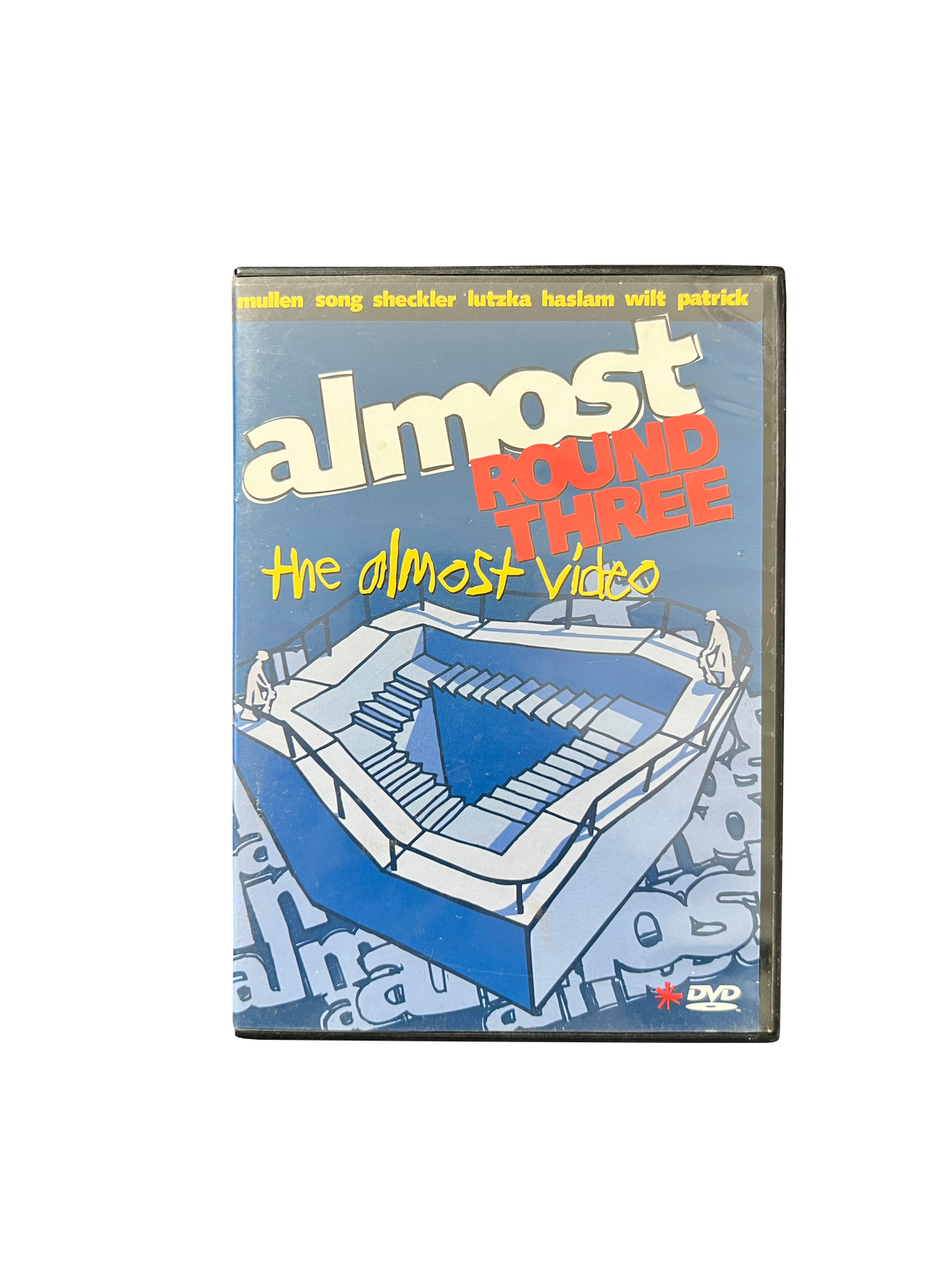 Almost: Round Three Skate DVD [2004, ORIGINAL DVD DISC INCLUDED]